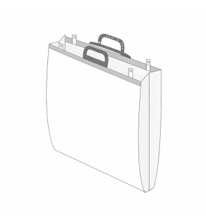 Sac poignée rapportée