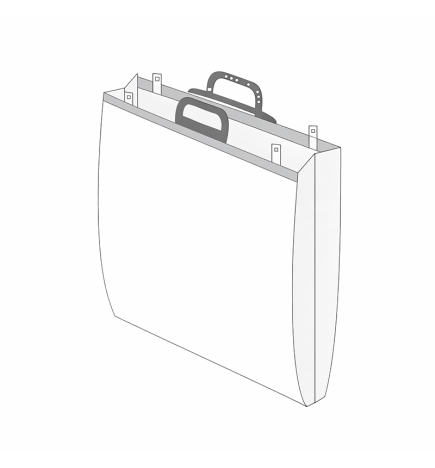 Sac poignée rapportée