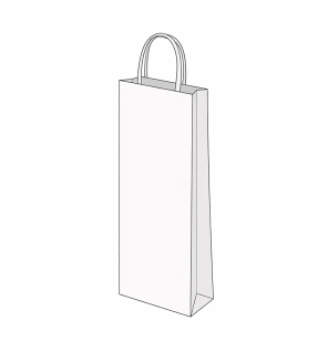 Sac papier bouteille