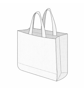 Cabas polypro non tissé