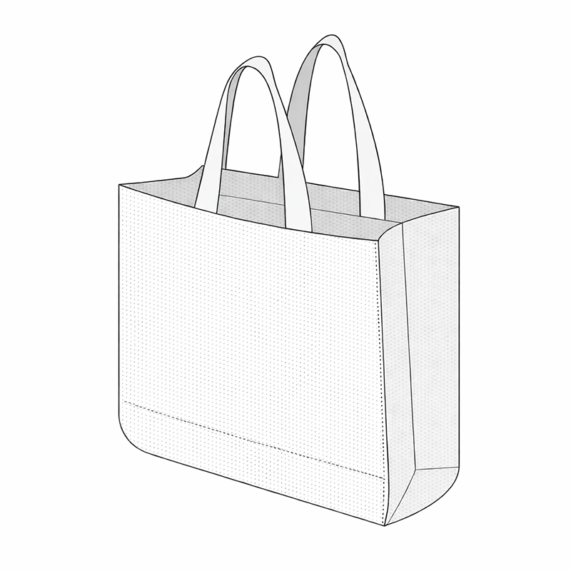 Cabas polypro non tissé